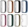 Luxury TPU Screen + Shell All-inclusive  Electroplating Protective Cover Smart Watch Case For Huawei Band 8