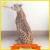 Import Luxury window display props supplier resin black leopard sculpture in fiberglass from China