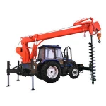 Made in China Tractor Crane Pole Lifting Crane