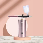 Makeup Airbrush Set, Rechargeable Handhold Cordless Mini Multi-purpose Airbrush Compressor for Deep Moisturizing Face Spa