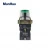 Manhua XB2 220VAC Red Push Button Switch With Light