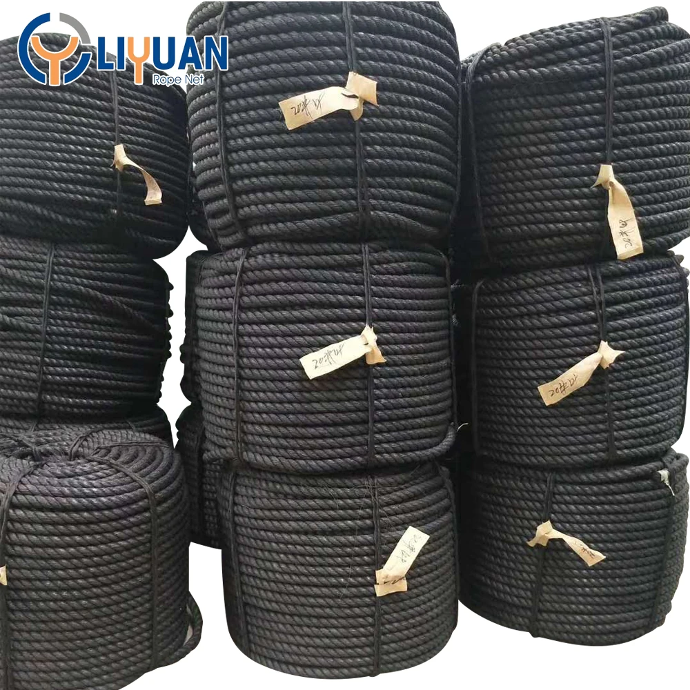 Manufacturer price wear-resisting twisted/braid nylon pp rope