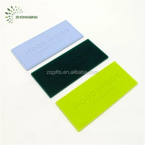 Manufacturer silicone garment labels with personalized logo