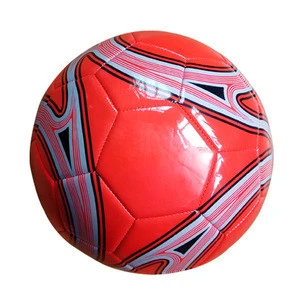 Manufacturer Supply Machine Sewing Size 5 Ball PU Football/Soccer for School Students Teams Training