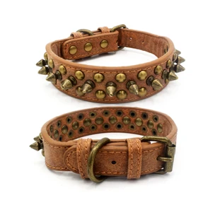 Manufacturer wholesale multi-colors adjustable PU pet collar dog pet collars &amp;amp; leashes