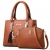 Import Manufactures fashion tote womens handbag wholesale ladies pu leather handbag set from China
