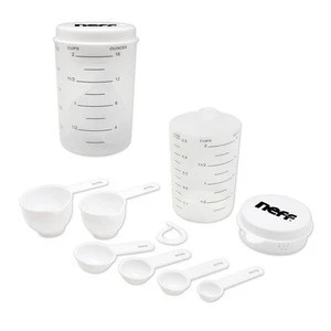 MEASURING CUP &amp; SPOON SET with your 1 color printed LOGO