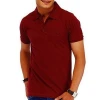 Men boys cotton combed polo t shirts,100% cotton multi oem odm printed embroidered polo t shirt