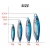 Import Metal jig 10g/20g/30g artifical vertical lead metal fishing lureS casting slow jigging lure from China