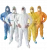 Import microporous overall disposable hazmat-suit coveralls type 5/6 from China