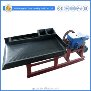 Mineral Processing Gravity 6S Gold Ore Separation Shaking Table For factory Price Sale
