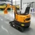 Import mini digging machine for sale chinese excavator  low price earth moving machine from China