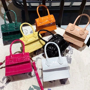 Mini Handbags for Women 2020 Fashion New Quality PU Leather Women&#39;s Handbag Crocodile pattern Ladies Designer Messenger Bags