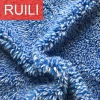 Mixed color sherpa fleece fabric for garment