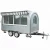 Import Mobile Barber Truck Hot Food Cart Modern Crepe Trailer Drinks Food Vending Trailer from China