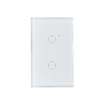 Mobile Phone Remote Control Smart Touch Switch Panel Max Black Gold White Crystal WIFI Glass Power Flame Tempered Color Feature