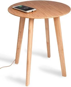 Mobile Phone Table Wireless Charger for Cafe Furniture and Restraunts