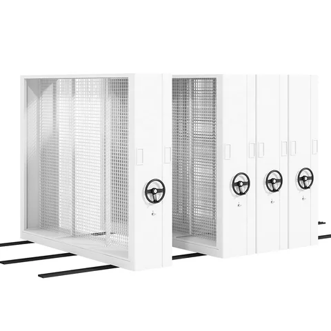 Buy Mobile Shelving System High Density Office Storage Hospital Filing ...