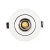 Import Modern Anti Glare IP20 UGR 19 Ultra-thin lamp Recessed spot light 7 watts dimmable COB LED Downlight from China