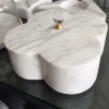 Modern Home Dinnerware Marble Carrara Simple and Luxury Type