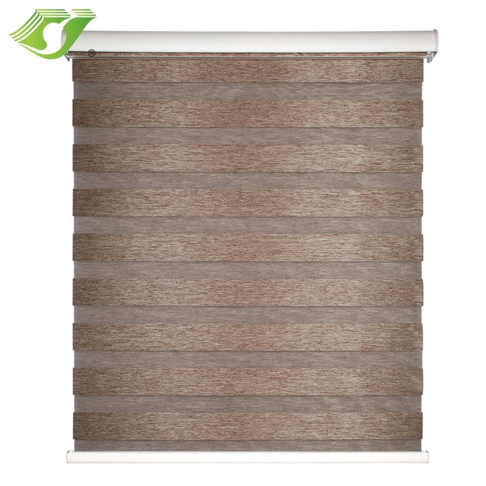 Modern hotel custom blackout zebra roller fabric blinds with bead rope blind shade parts low price manufacturer hot sale