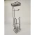 Import Modern Metal Iron big black free standing bathroom tissue toilet roll paper towel holder stand from China