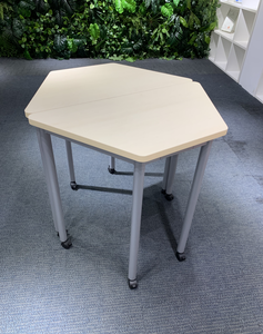 Modern New Design school furniture student study desk with caster