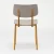 Import Modern Plywood Living Room Chair Metal and Wood Leisure Chairs from China