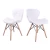 Modern Soft PU Leather chair set for living room butterfly chair