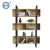 Import Modern solid wood bookcase metal frame bookcase student bookshelf KD structure from China
