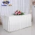 Import Modern Square Ruffled Gathered Table Skirts from China