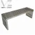 Import modern stainless steel bed bench from China
