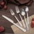 Import Modern stainless steel restaurant dinner silverware 20 piece flatware cutlery set spoon fork knife from China
