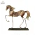 Import modern style antique white horse decorative metal home accessories decoration from China