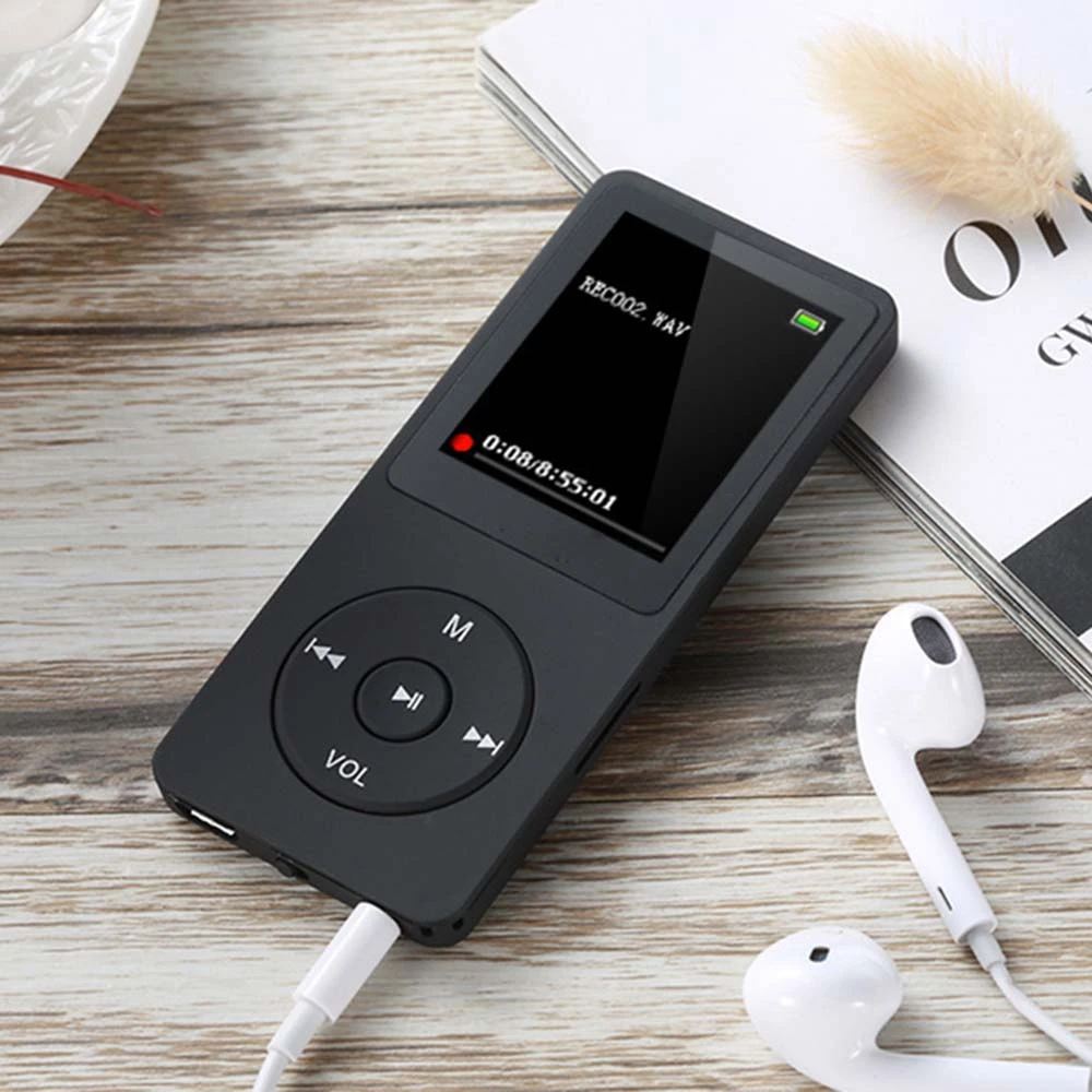 MP3 MP4 MINI STYLE MUSIC MEDIA PLAYER 64GB SUPPORT MEMORY WITH VIDEO GAMES VOICE