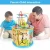 Import Multi-function wooden activity cube toys educational children shape match bead maze box toys for kids from China