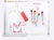 Import Multicolor dry erasable marker pens with round foam head customizable printed LOGO in stock from China