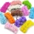 Import Multicolor Rose Wreath Bridal Foam Mini Artificial Flower Heads for DIY Wedding Bouquets Decoration from China