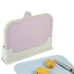 Multifunction Kitchen Classified Plastic Chopping Board