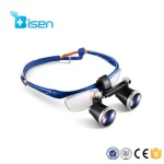 Multifunctional 2.5x Glass Magnifier Lamp Loupe Fishing Glasses Cheap Dental Equipment