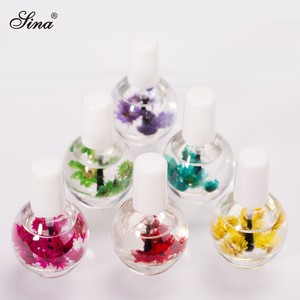 Nail Care Dry Flower Nutrition Cuticle Oil for Nail Art