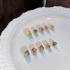 Nail Rhinestones Pointed Backed 3D Nail Resin Big Stones Crystal Large Gem DIY Nail Fashion Accessories