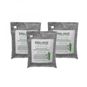 Natural Bamboo Activated Reusable Charcoal Air Purifier bag,Air freshener