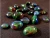 Import Natural Ethiopian Black Opal Mix Shapes Cabochon Loose Gemstones from China