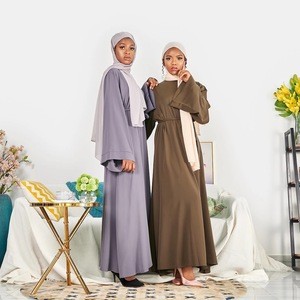 New Arrival EID UAE Abaya Dubai Turkey Arabic Muslim Fashion Dress Islamic Clothing Dress