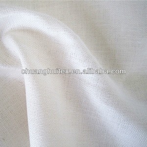 New Arrival White Linen Fabric Wholesale for Sofa and Cushion