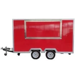 New Condition Street snack / ice cream / hamburger / sandwich food cart Application mobile ice cream food truck