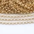 Import New Design 14K Gold Plated Textured Shape Link Brass Chain for Necklace Bracelet Making from China