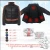 Import New design carbon fiber infrared USB rechargeable battery powered heated down Jacket Great Frigid Weather Protection from China