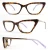 Import new design lamination cat eye acetate eyeglasses  women optical frame wholesale  made in China from China